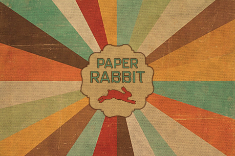 Paper Rabbit Logo and Business cardLogo and Business Card design by Kristien Amer
